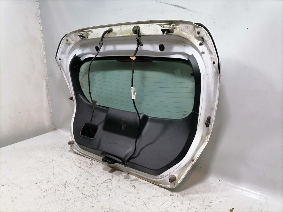 Ford Fiesta JA8 original Heckklappe mit Heckscheibe Frost Wei&szlig; Bj.2011